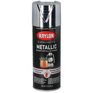 Krylon Specialty Metallic Spray Paint Bright Silver 11oz Krylon Specialty Metallic Spray Paint Bright Silver 11oz